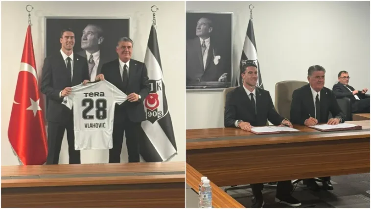 Istorijski kadar pod Ataturkovom slikom: Ruka ruci, Dušan Vlahović i Turci! Istorijski kadar pod Ataturkovom slikom: Ruka ruci, Dušan Vlahović i Turci!