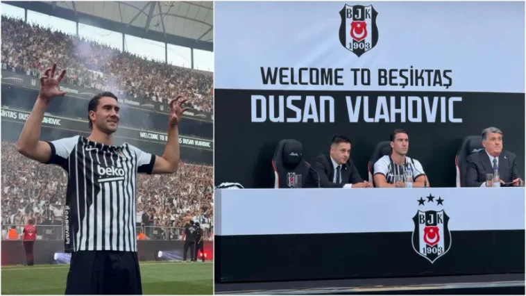 ‘Dušanomanija’ u Istanbulu: Mozzart Sport na spektakularnom predstavljanju Vlahovića (VIDEO)