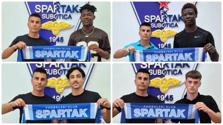 Spartak misli na budućnost: Uz Gajičića stigla i tri stranca Spartak misli na budućnost: Uz Gajičića stigla i tri stranca