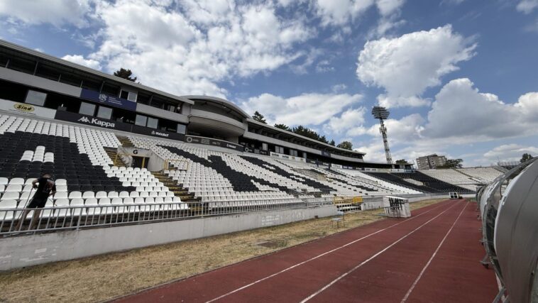 Partizan počeo pranje stolica na stadionu pred Hetafe