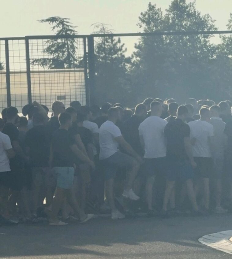 Grobari pružili podršku Partizanu pred revanš sa Hetafeom